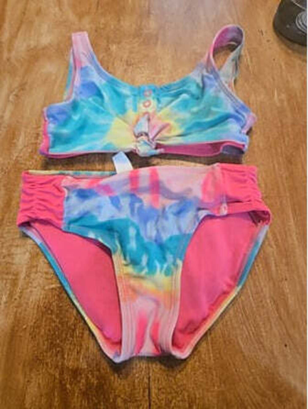 Rainbow Justice 2 piece swim suit, 8 G